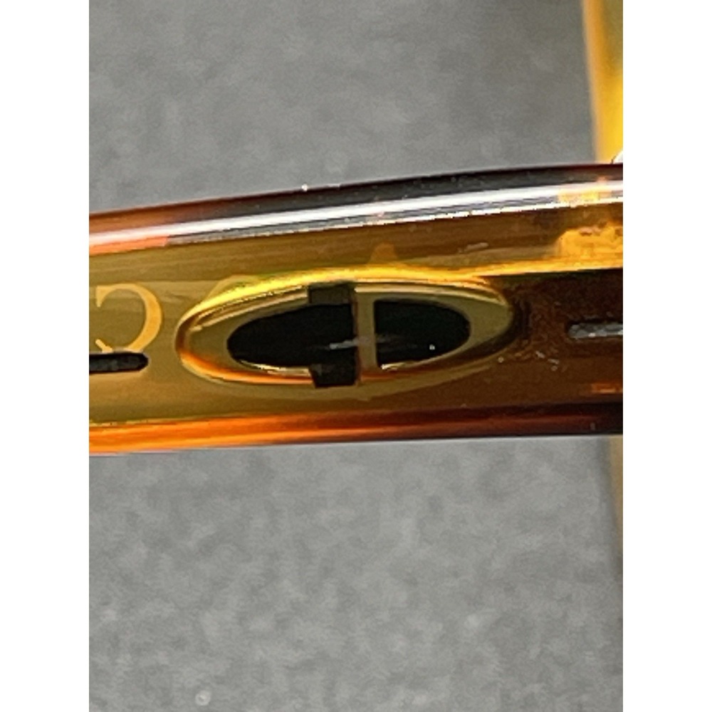 Christian Dior 2036-10 Optyl Sunglasses Germany Brown Oversized Frames Only - Picture 4 of 6